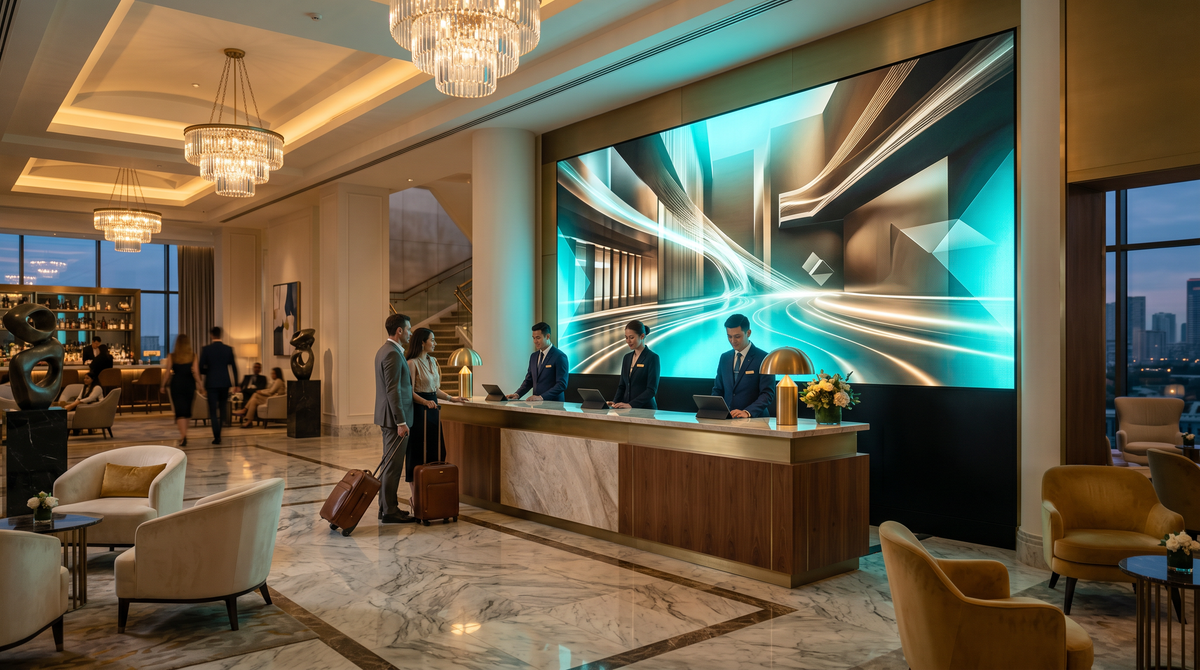 Hospitality Digital Signage: 2026 Guide | DisplayDetails