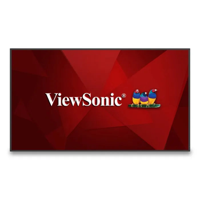ViewSonic CDE8630 86-inch 4K commercial display - front view