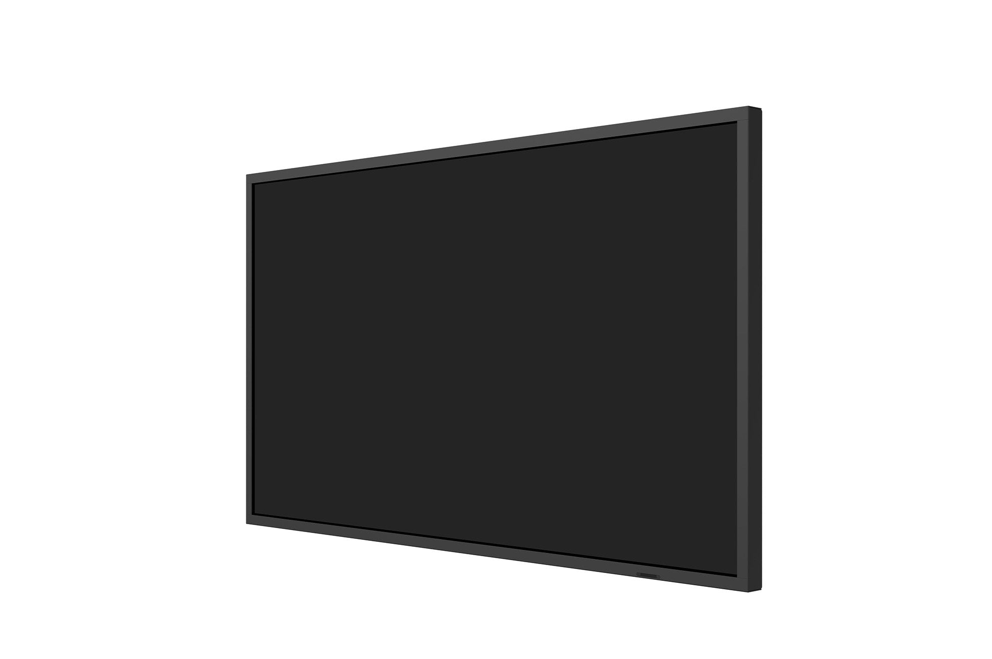 LG 32UL5Q-M commercial signage display — angled view