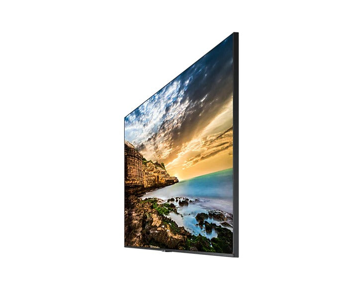 Samsung QE43T 43-inch commercial display mounted in commercial setting