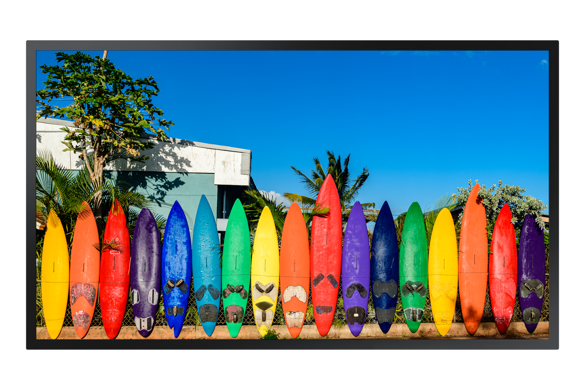 Samsung OH55A 55-inch 4K outdoor display - front view