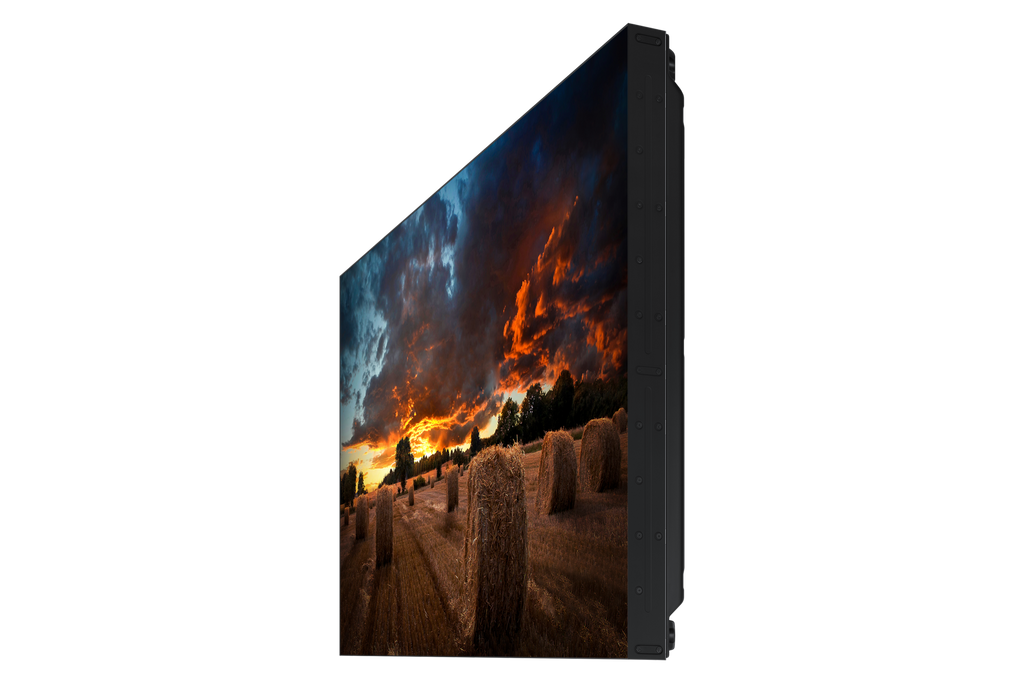 Samsung VM46B video wall display showing vivid 4K content on screen